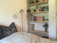 Old forester's house in the nature park, surrounding area of Berlin, own terrace, sauna, WiFi