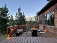 Solar Pwd Peaceful Mtn Retreat~Fire Pit~Ev Charger~Cornhole~Foosball~Starlink~AC