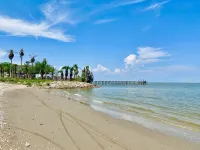 Pet-Friendly Accommodations Near Water and Restaurants.