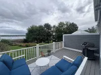 Serene Waterfront 2-Bedroom Townhome Steps from Main Street – East Greenwich
