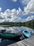 Cozy Roscoe Lakefront Cabin