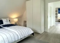 "Käptn 9a" thatched-roof villa with 105 sqm, sauna, fireplace, beach chair, double parking space - Wifi