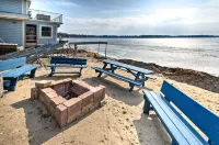 Lakefront Retreat w/ Private Beach, Pier, Game Room & Sleeps 14 - 3-Star
