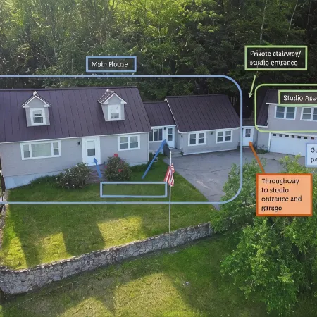 Pet-friendly Rustic Mtn Home+Apt