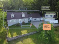 Pet-friendly Rustic Mtn Home+Apt - 民泊