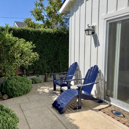 Blue Door Bungalow.