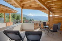 Traum-ferienwohnung mit Dachterrasse & Tollem Ausblick, Cron4 Schwimmbad & Sauna - 3 étoiles