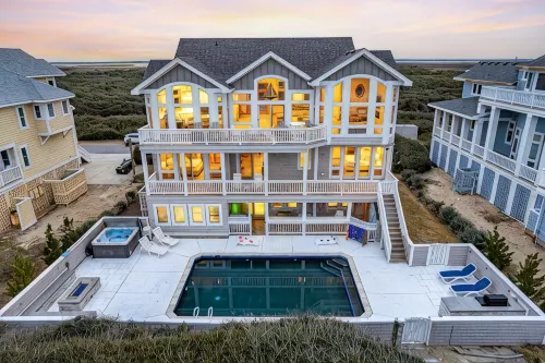 Oceanfront, Game Room, Decks, Heated Pool, Hot Tub, Ocean Views, Fully Loaded - Homestays