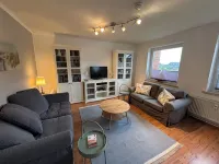 Tasteful and family-friendly quality apartment near the golf course - balkon