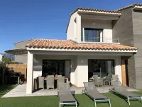 Luxury villa with private pool 500m from the beach St Cyprien Porto Vecchio - balcon