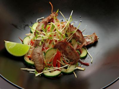 料理 クオリティ ホテル バットマンズ ヒル オン コリンズ メルボルンの写真