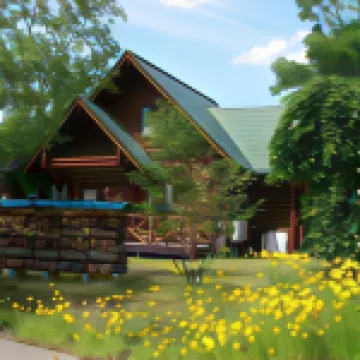 캐니디언 로그 코티지 타키타로