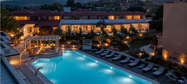 Antigoni Seaside Resort Hotele w: Sithonia