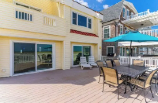 Oceanfront Normandy Beach NJ, Private Beach Access, Luxury Home w/ Decks & Views