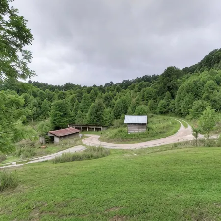 Charming 4-bedroom farmhouse in Shady Valley, TN with breathtaking view