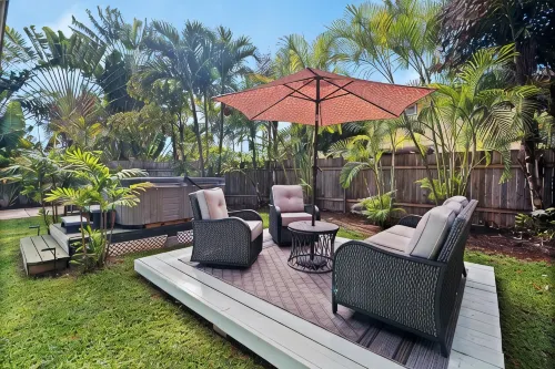 Hale Makai - Luxury Beach Home with AC and Private Hot Tub! Tvnc#5012 - 4 estrellas