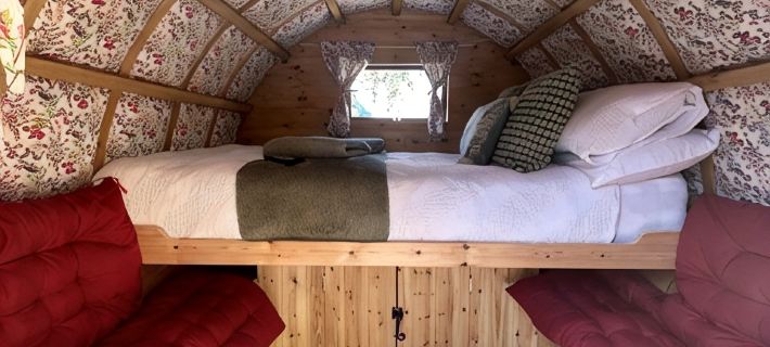 Romani Retreat Bow Top Gypsy Caravan Alnmouth Beach Hoteles en Alnwick
