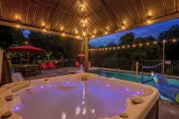 Sleeps 30! Themed Home w/ Pool, Hot Tub, Pond, Pickleball, Putt Putt, Arcades - 4-Star