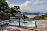 Kauri Hill Estate Luxe Retreat Overlooking Whangaroa Harbour - 빌라