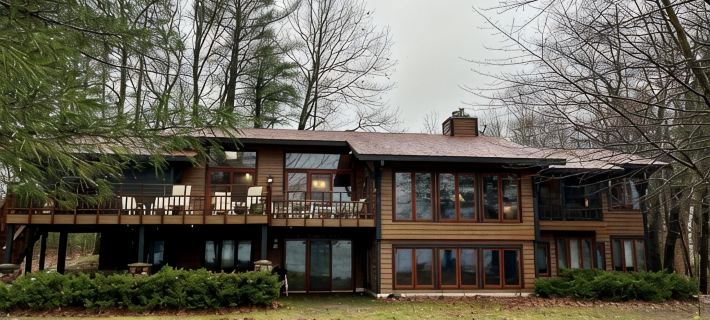 Beautiful Craftsman Style Lake Home Hotels in Sawyer County