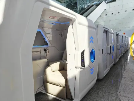 Guangzhou Baiyun International Airport T2 Terminal Shimian Rest Cabin