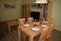 Haus zum Strand "Perle" in beautiful nature close to the Baltic Sea in Barendorf - Wifi