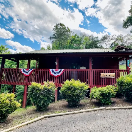 Cozy Cabin Sleeps 2! Minutes from Pigeon Forge with Hot Tub!