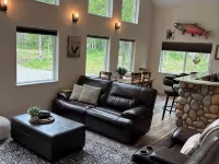 Brand-new Alaskan custom home awaits you in the heart of Hatcher Pass! Hotels in Fishhook