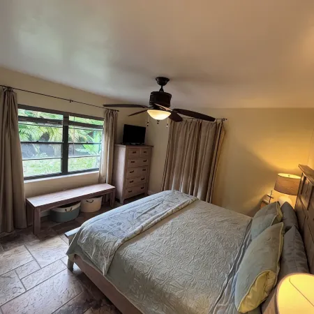 Nicely Updated heated Pool Home Near Private Beach