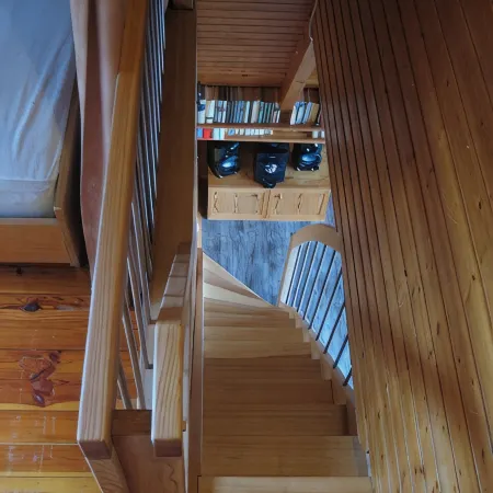 Wild house, cozy wooden house, 850 m² fenced for your dog.