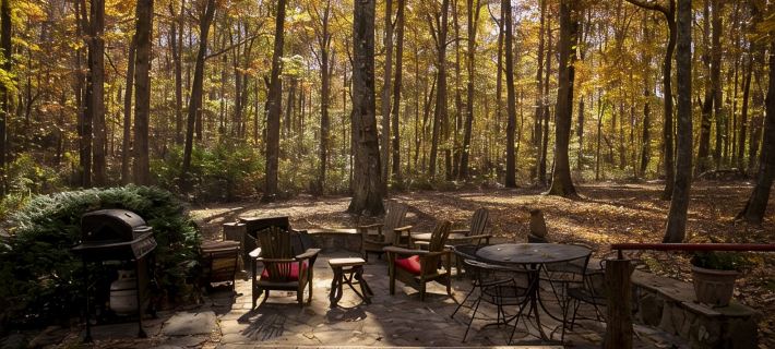Designer 1880s Log Cabin - 2 Private King Suites - Walk to Mentone Hotels in DeKalb County