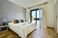 Sea View Villa 180 - Heated pool - Beaches 2 min - 5 bedrooms - Wifi Clim - balcón