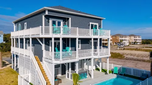 Oib East-End~Steps to Beach! Ocean & Intercoastal Views! Upscale Home~12/14Ppl - Gym