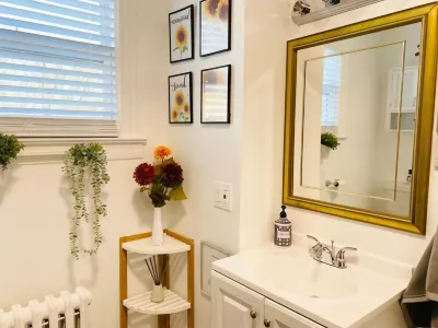 ห้องนอนส่วนตัวทันสมัย ป้ายรถเมล์ไป นิวยอร์กซิตี้ โรงแรมใน