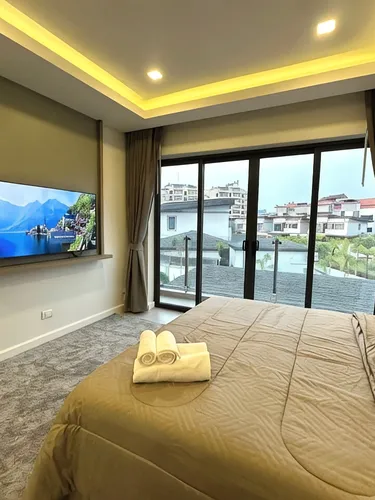 รูปภาพของLuxury 3-bedroom pool villa with AC, fitness room in awesome Pattaya
