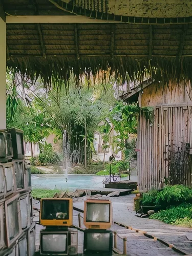 รูปภาพของเสียงสะท้อนในสวน