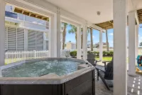 Pirates Beach Home w/ Hot Tub and Private Beach Access