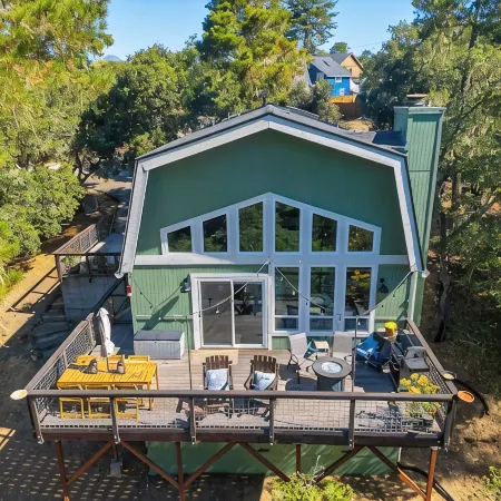 Forest Home with Deck, EV Charger, King Beds