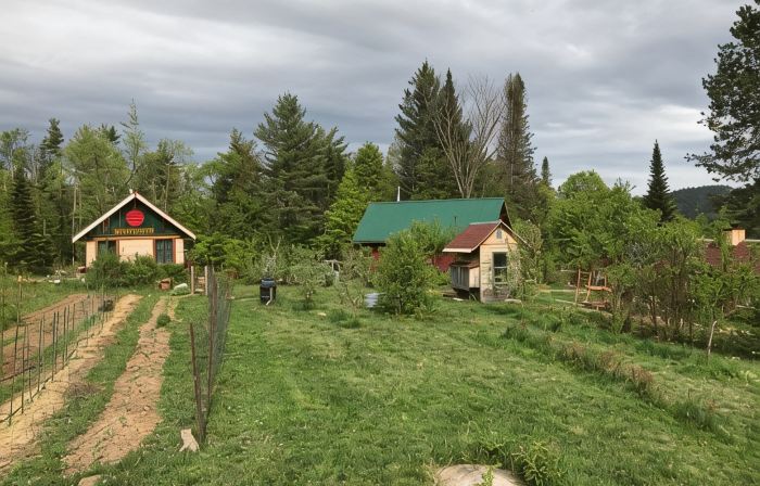 Restored Historic Adirondack Bird Camp Near Gore MT with Lovely Mountain Views