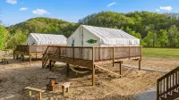 Furnished Glamping Tent/King Bed/Access to the Red River - Dancing Deer - #6