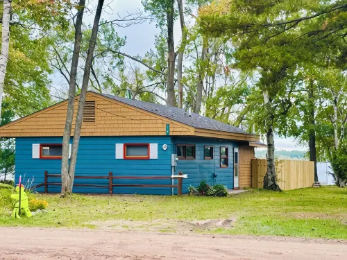 Slice of Paradise, Lakefront, near Mackinaw City.