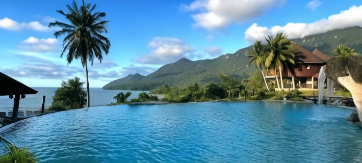 Damai Beach Resort Hotele w: Kuching