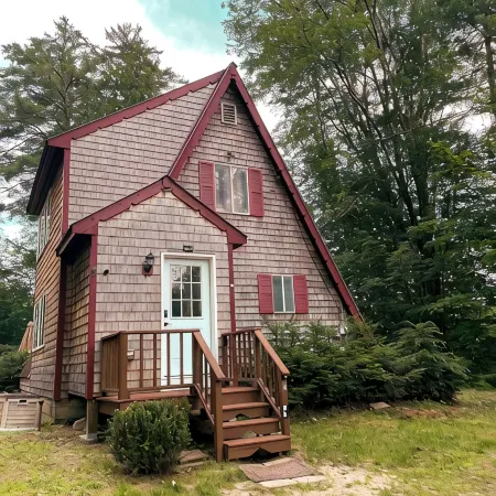 Clean+Modern Cozy A-frame