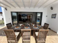 Casa Jemma is a unique Sea Front 4 bedroom villa with 12x4  pool and games room - 3-Star