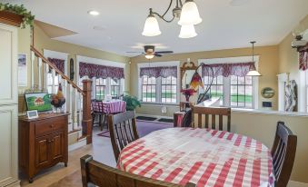 Charming Manchester Retreat with Patio and Fireplace!