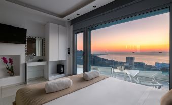 Rhodes Skyline Suite with Out Door Jacuzzi Sea View A2