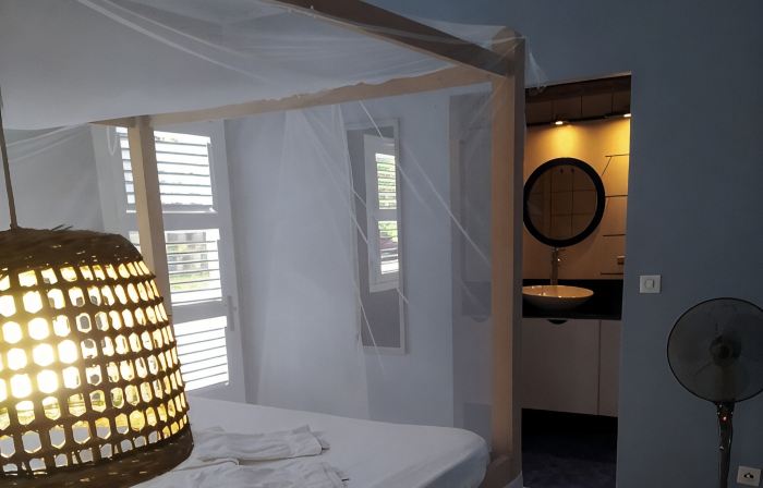MIGALINE. Creole villa with breathtaking views of the Caribbean Sea