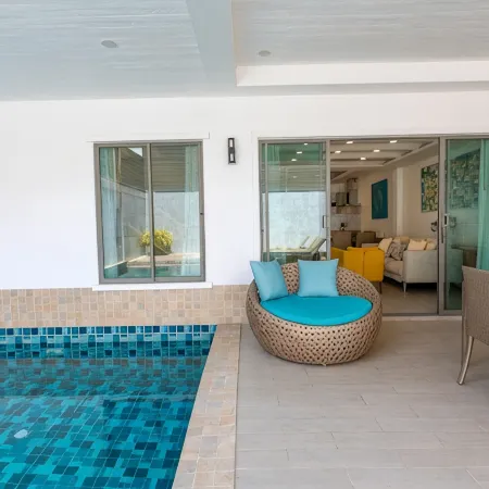 *3BR Pool Villa | Near Beach & Boat Avenue V29