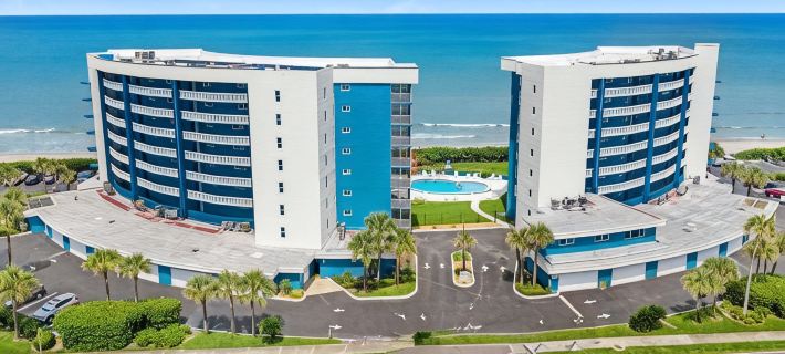 Top Floor Satellite Beach Oceanfront, Heated Pool, Private Beach Access Hotels in Satellite Beach