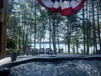Luxury northwoods lakeside getaway perfect for groups